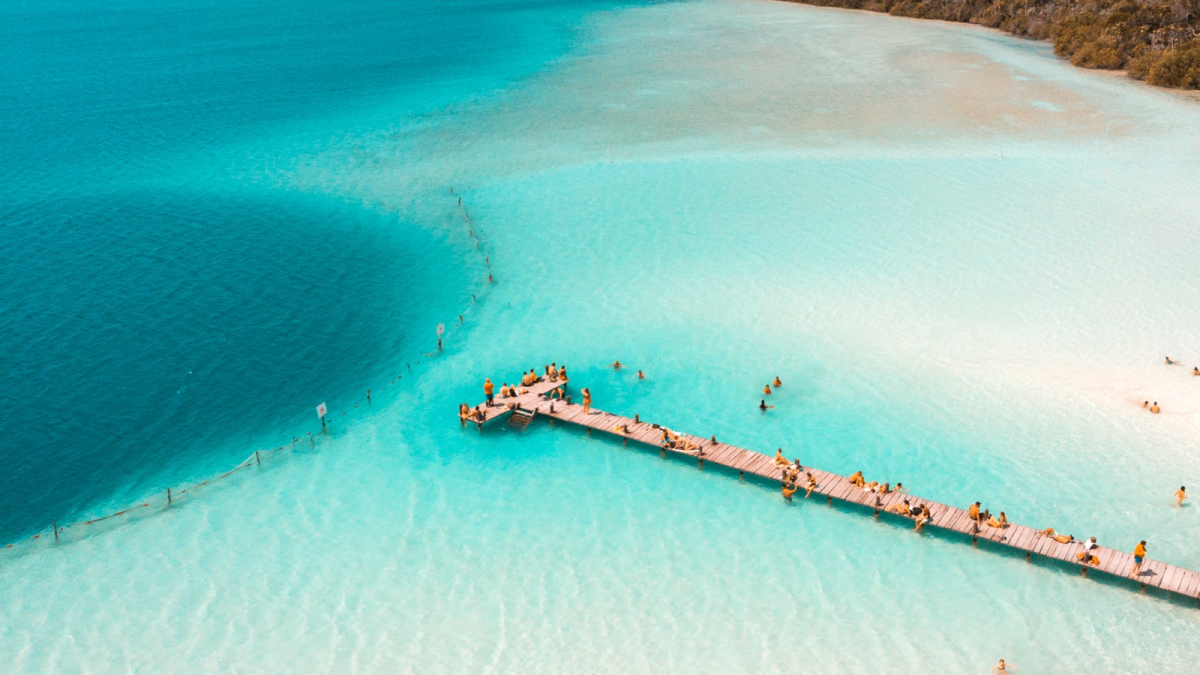 Laguna con Cenote